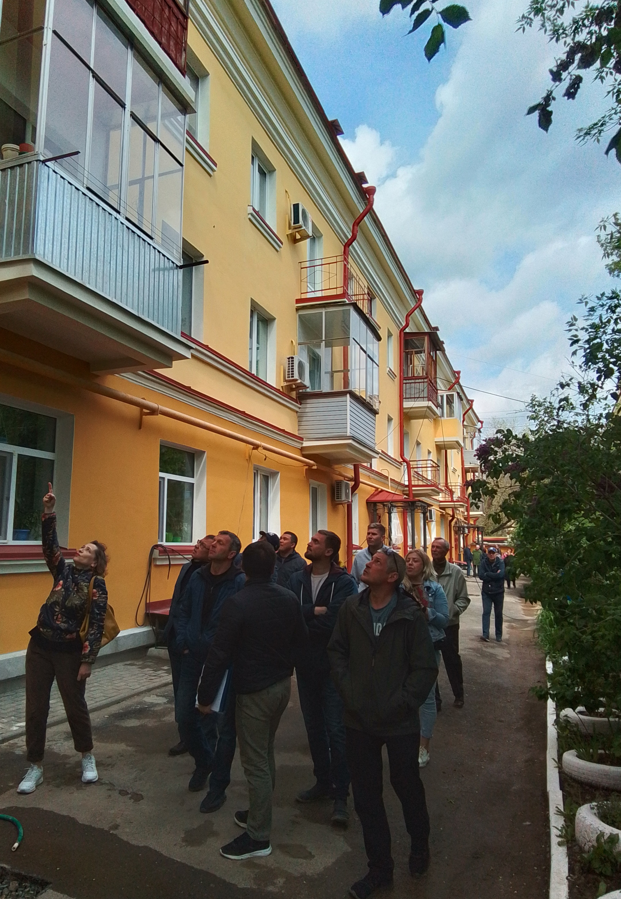 12 мая стартовала рабочая комиссия на объектах культурного наследия по улице  Б.Хмельницкого.