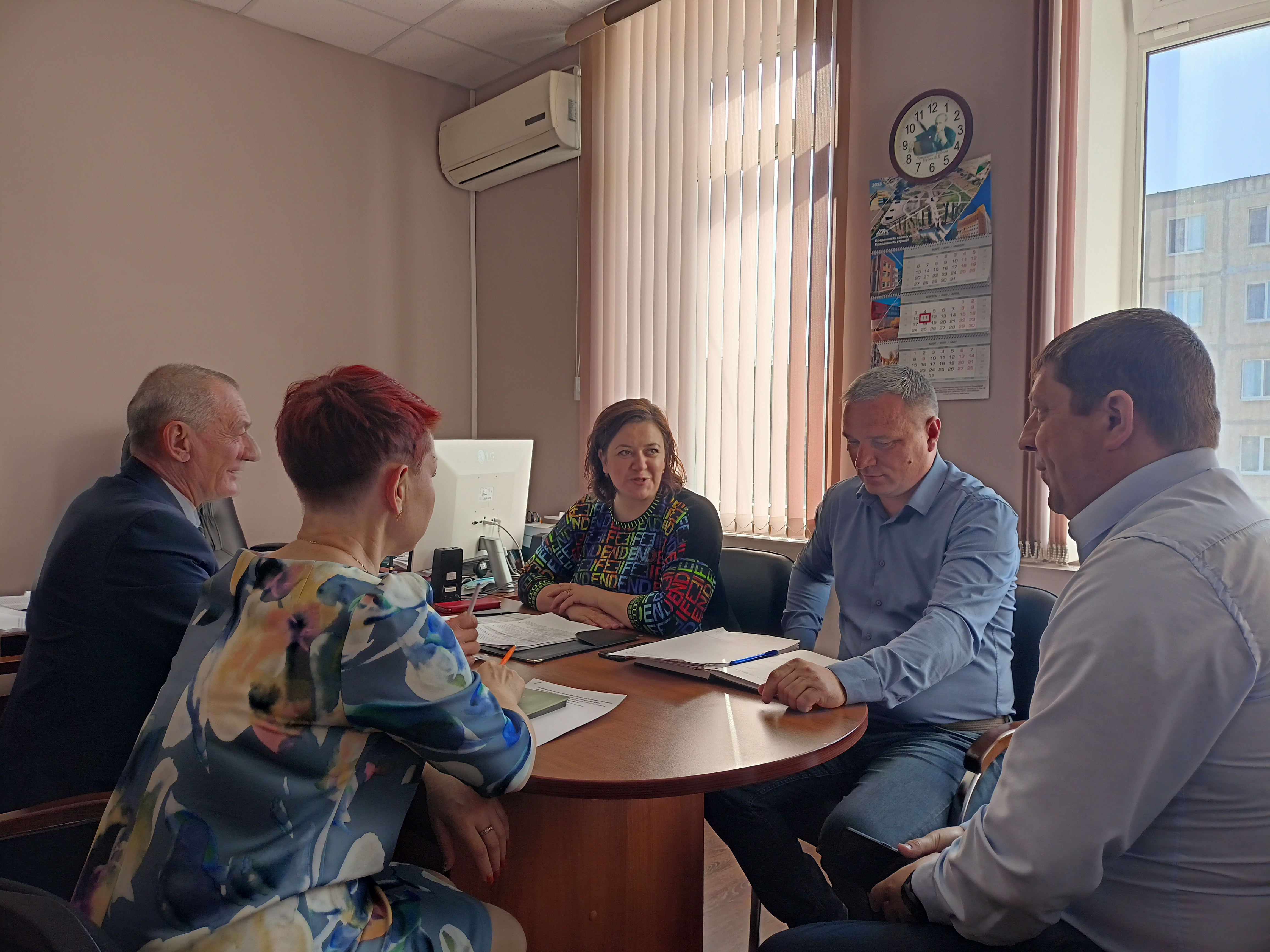 Встреча с представителями администрации Ясненского городского округа