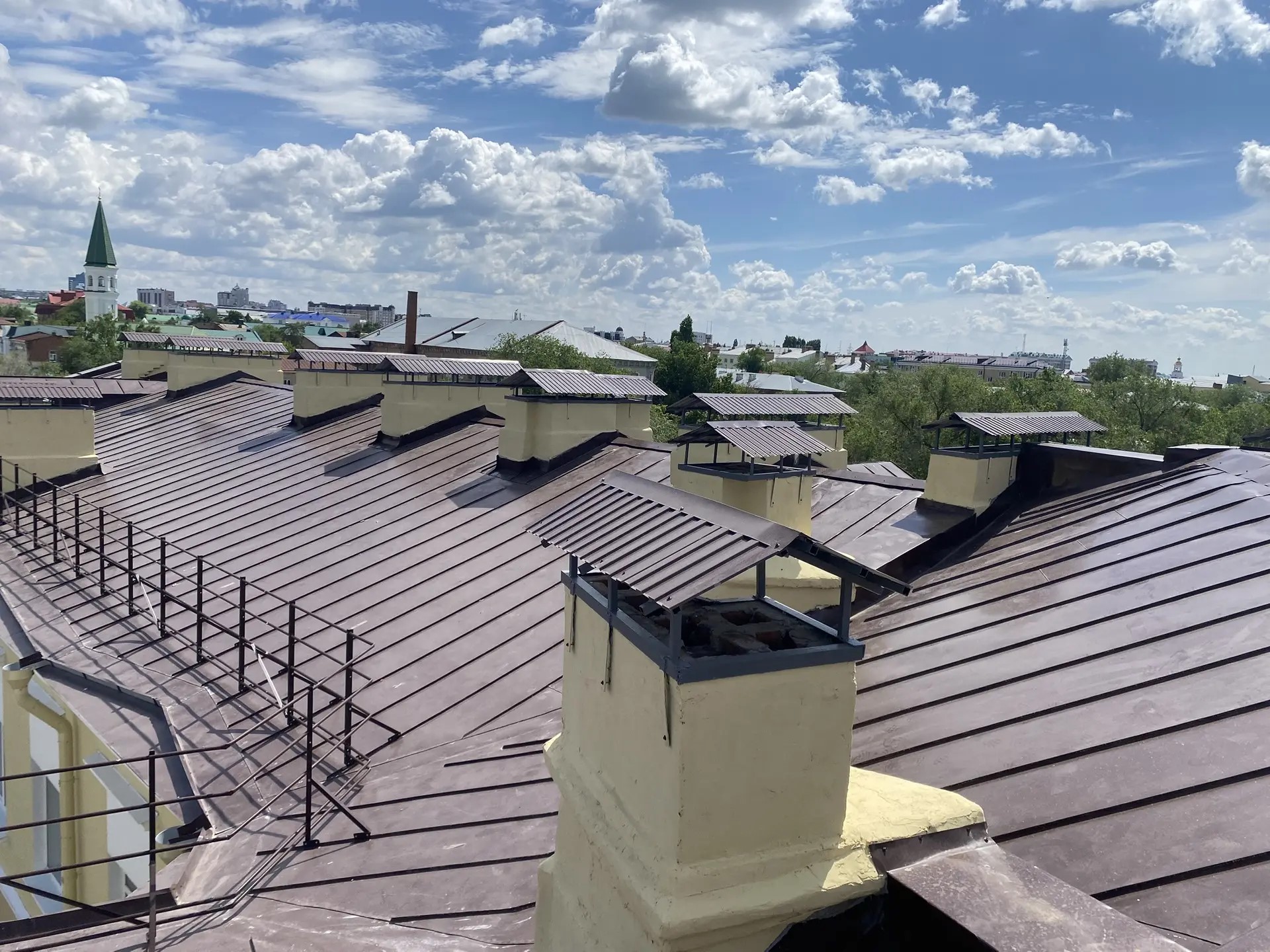 Состоялась процедура приемки кровли по ул.Кирова, 4